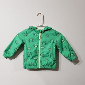Cat & Jack 2T Boys Jacket with Car Print